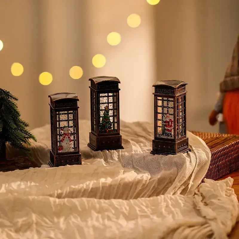 Christmas Wind Lamp with Crystal Design for Party Decor - Image 7