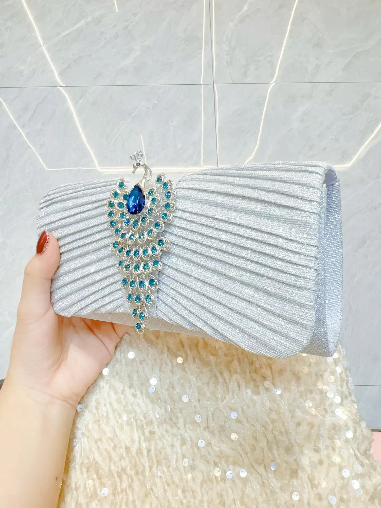 New Cross-border Clutch Banquet Bag Party Small Bag - Image 6