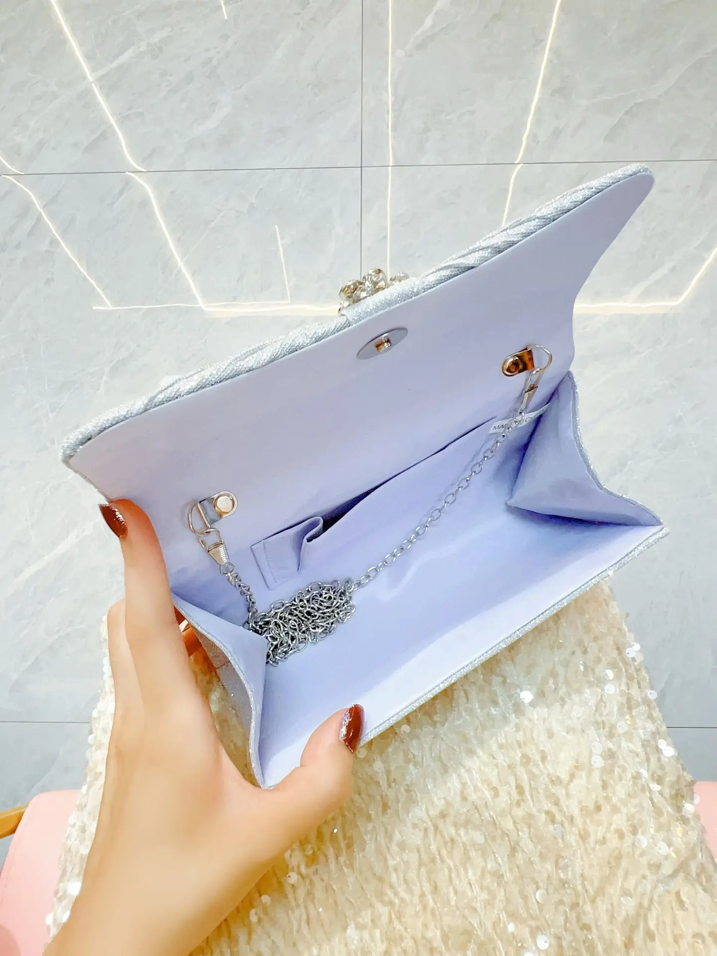 New Cross-border Clutch Banquet Bag Party Small Bag — feature 8