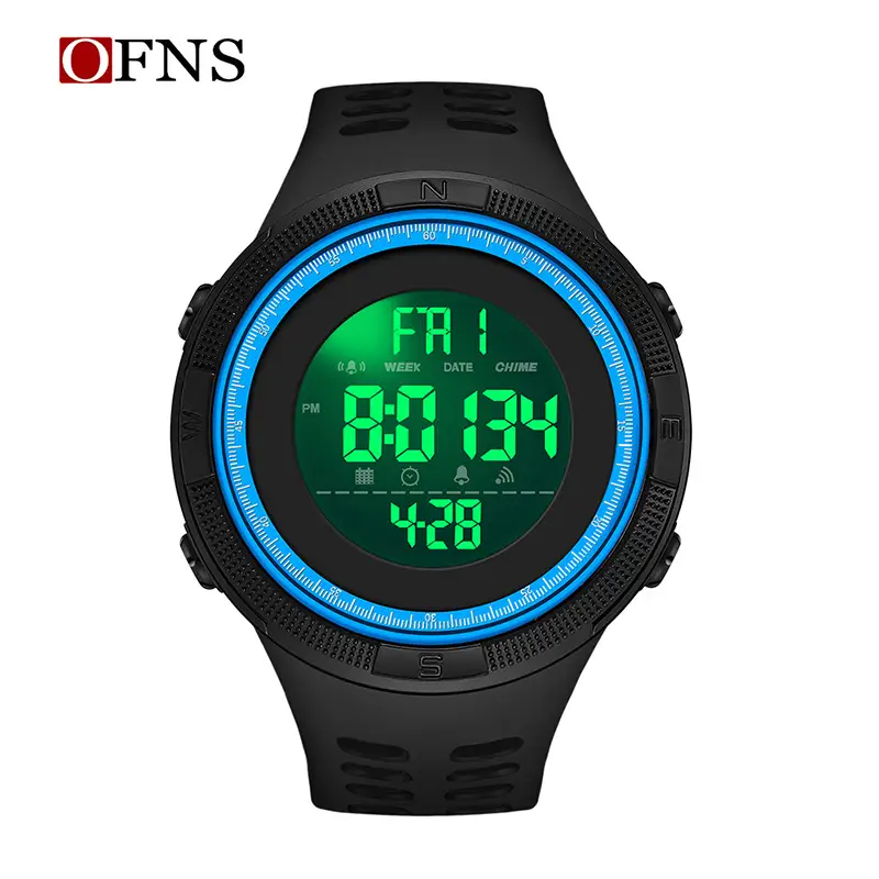 Oufani Men's Waterproof Digital Watch 9435 - Image 11