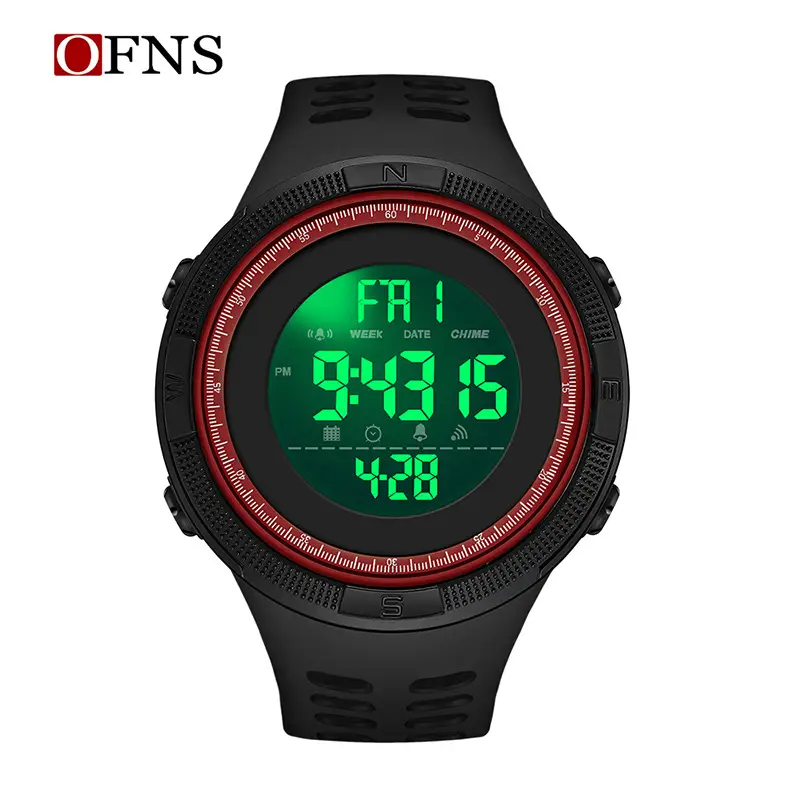 Oufani Men's Waterproof Digital Watch 9435 - Image 3