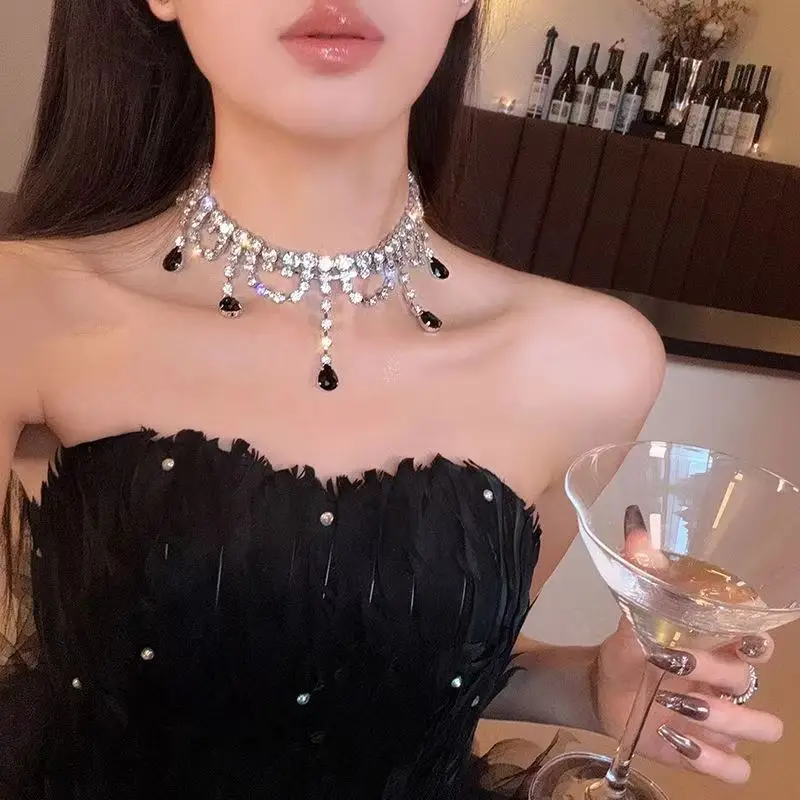 Velvet Butterfly Tassel Necklace Autumn Winter Spice Sweet Cool - Image 34