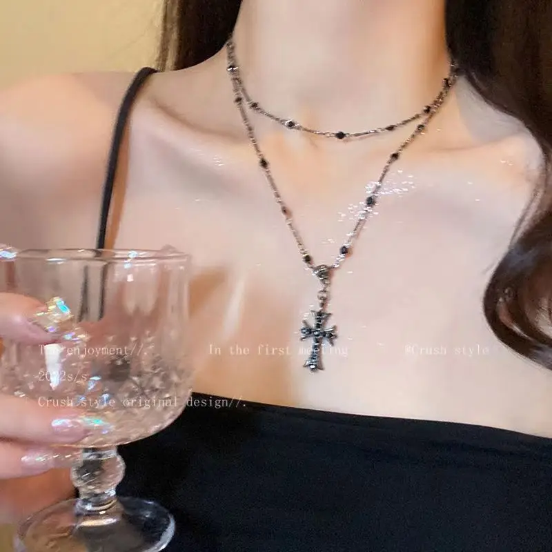 Velvet Butterfly Tassel Necklace Autumn Winter Spice Sweet Cool - Image 50