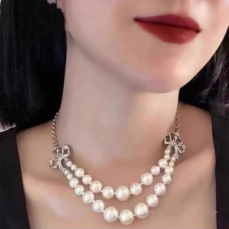 Velvet Butterfly Tassel Necklace Autumn Winter Spice Sweet Cool - Image 58