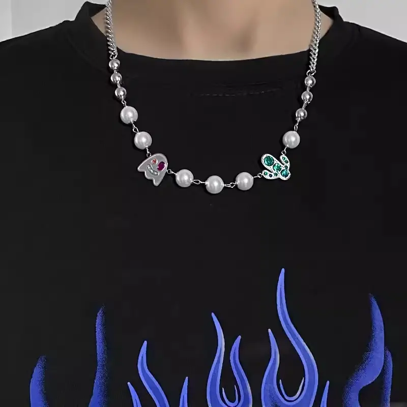 Velvet Butterfly Tassel Necklace Autumn Winter Spice Sweet Cool - Image 8