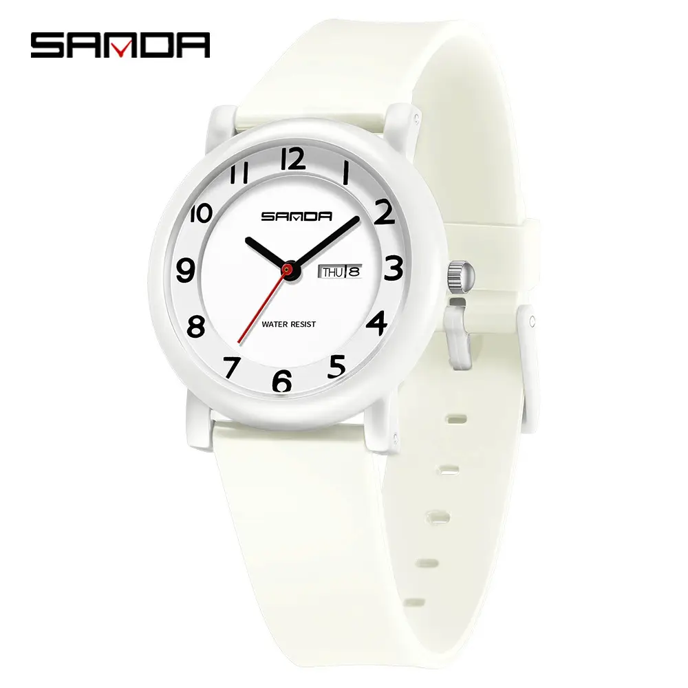 Sanda Dual Calendar Exam Quartz Watch for Kids - Image 14