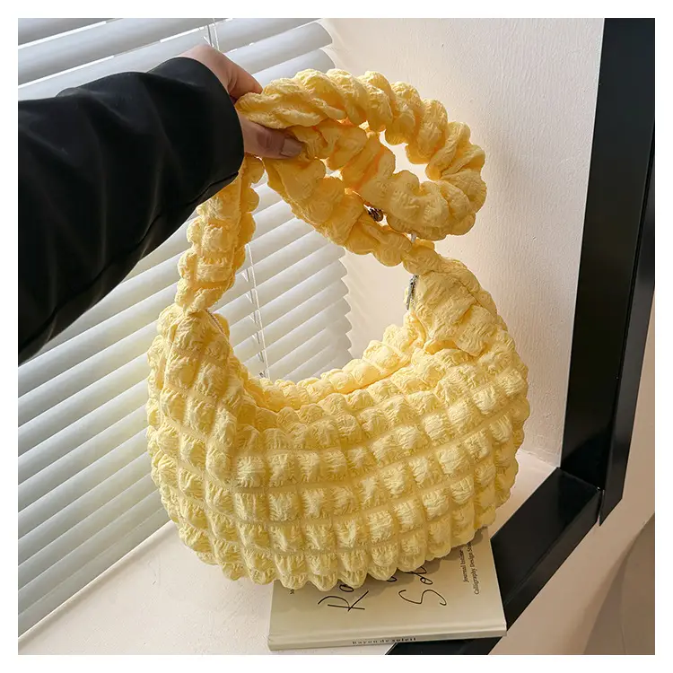 Women's One-Shoulder Underarm Bag 2024 Folded Portable - Image 8