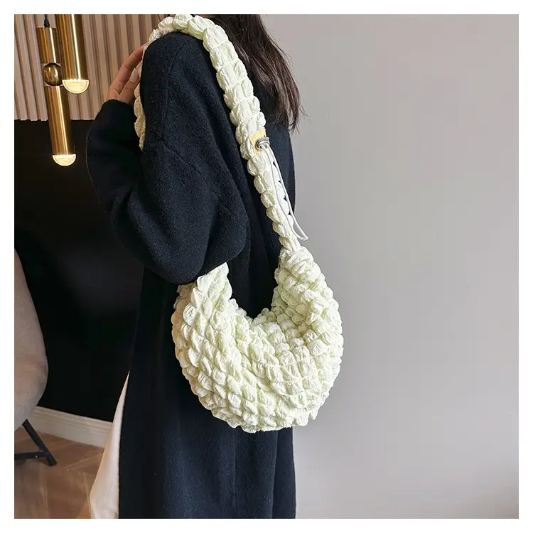 Women's One-Shoulder Underarm Bag 2024 Folded Portable — feature 20