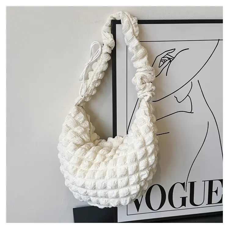 Women's One-Shoulder Underarm Bag 2024 Folded Portable — feature 24