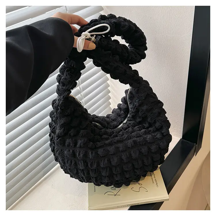 Women's One-Shoulder Underarm Bag 2024 Folded Portable — feature 29