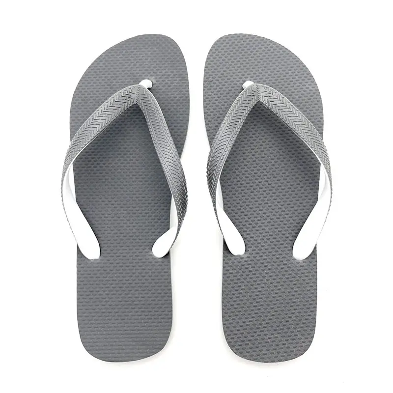 Foreign Trade Solid Color Men's Flip Flops Simple Personalized All-match Summer Seaside Beach Non-slip Trendy Flip Flops