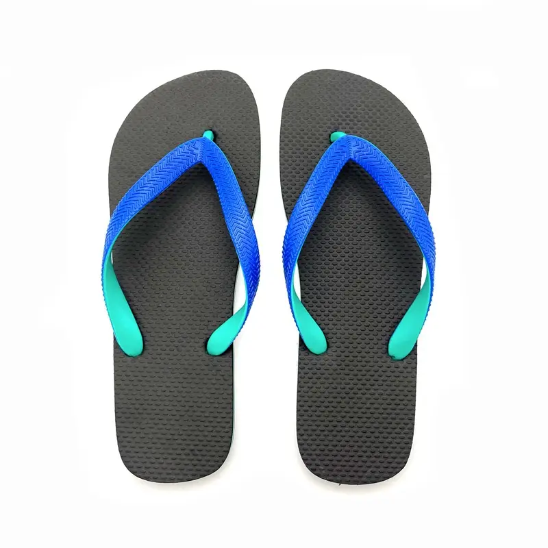Foreign Trade Solid Color Men's Flip Flops Simple Personalized All-match Summer Seaside Beach Non-slip Trendy Flip Flops