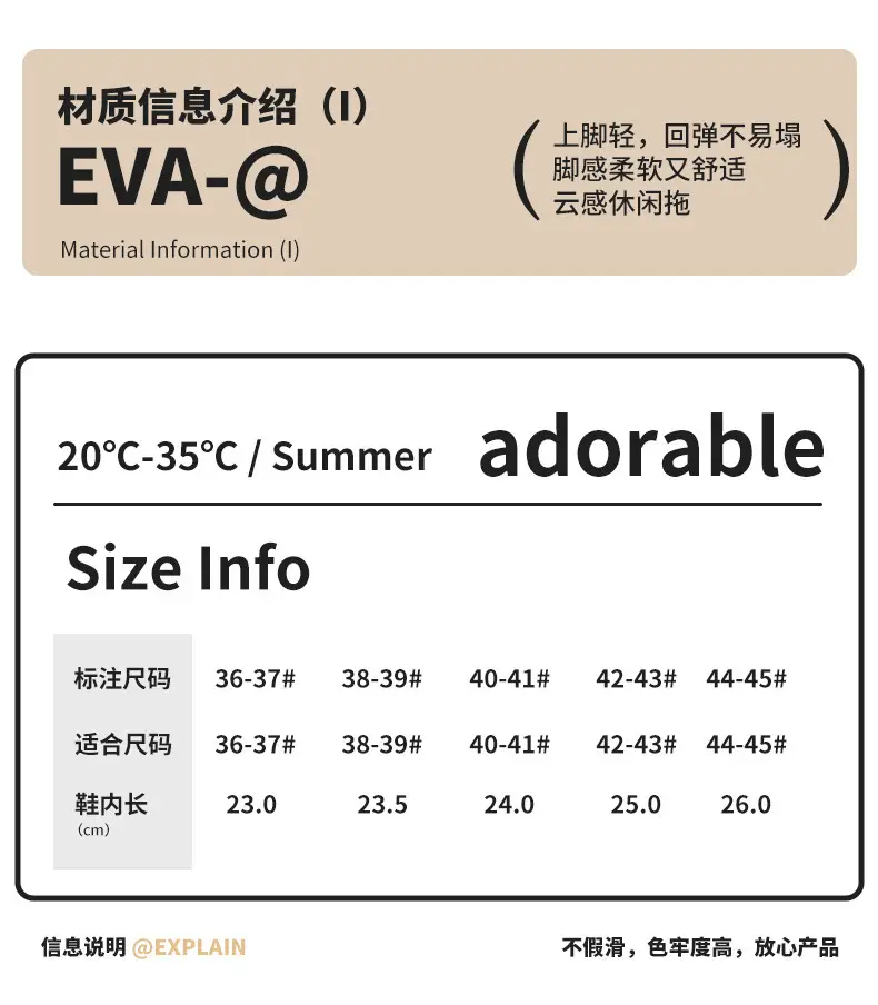 Flip-Flops, Casual and Simple Men's Beach Shoes, Men's Summer High-End Slippers, Suitable for All Seasons, for Home and Guests, Breathable and Comfortable — feature 2