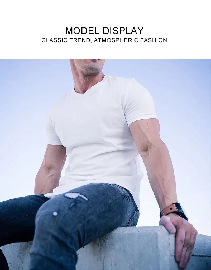 Men Slim Fit Gray T-Shirt Running Training Wear — feature 8