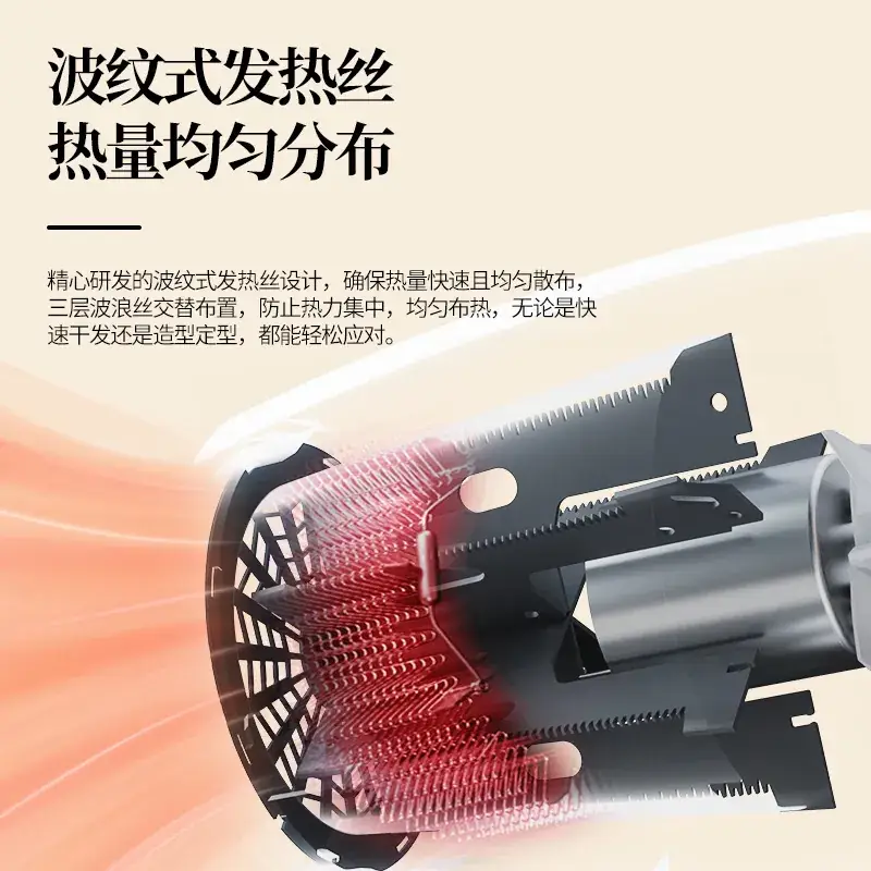 Superman Hair Dryer 1600W Portable Foldable - Image 5