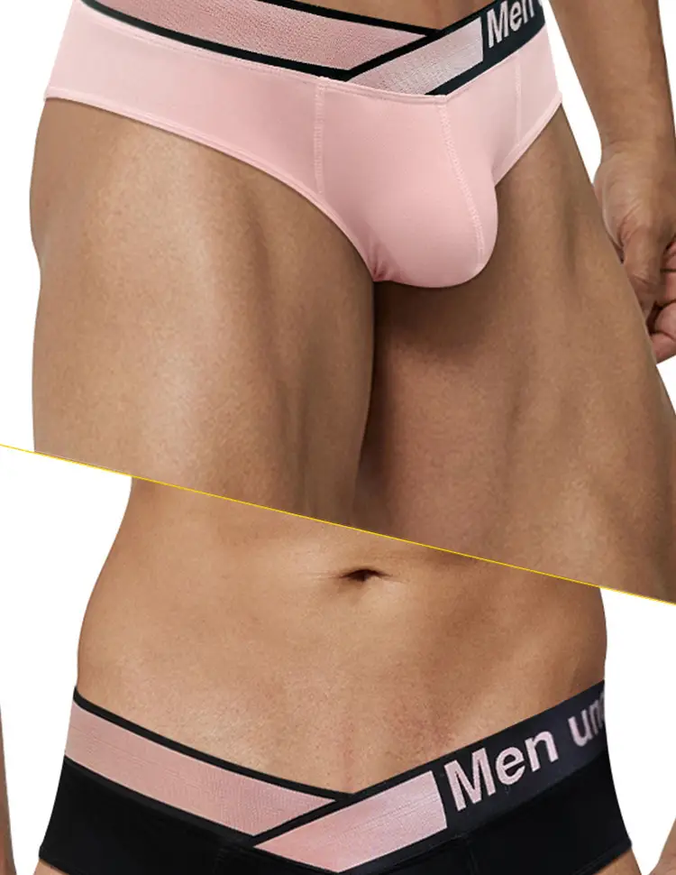 Men's Pink V-Belt Low Waist Underwear — feature 29
