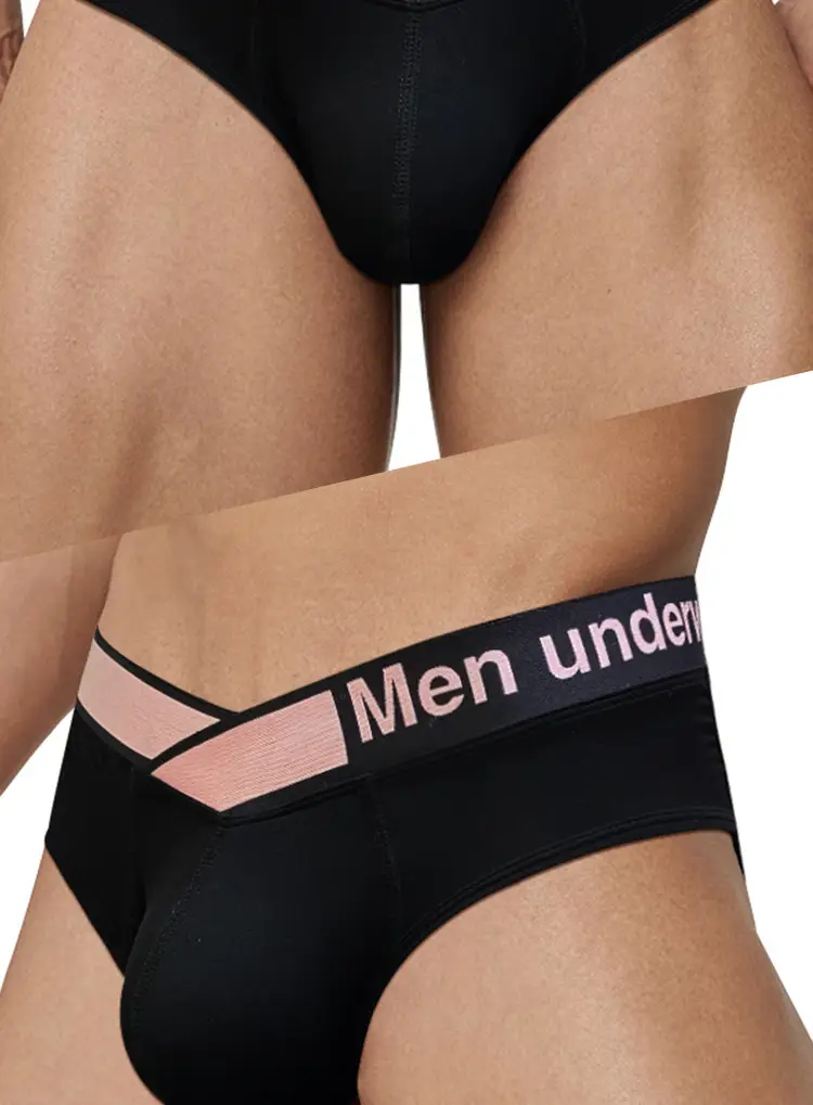 Men's Pink V-Belt Low Waist Underwear — feature 30
