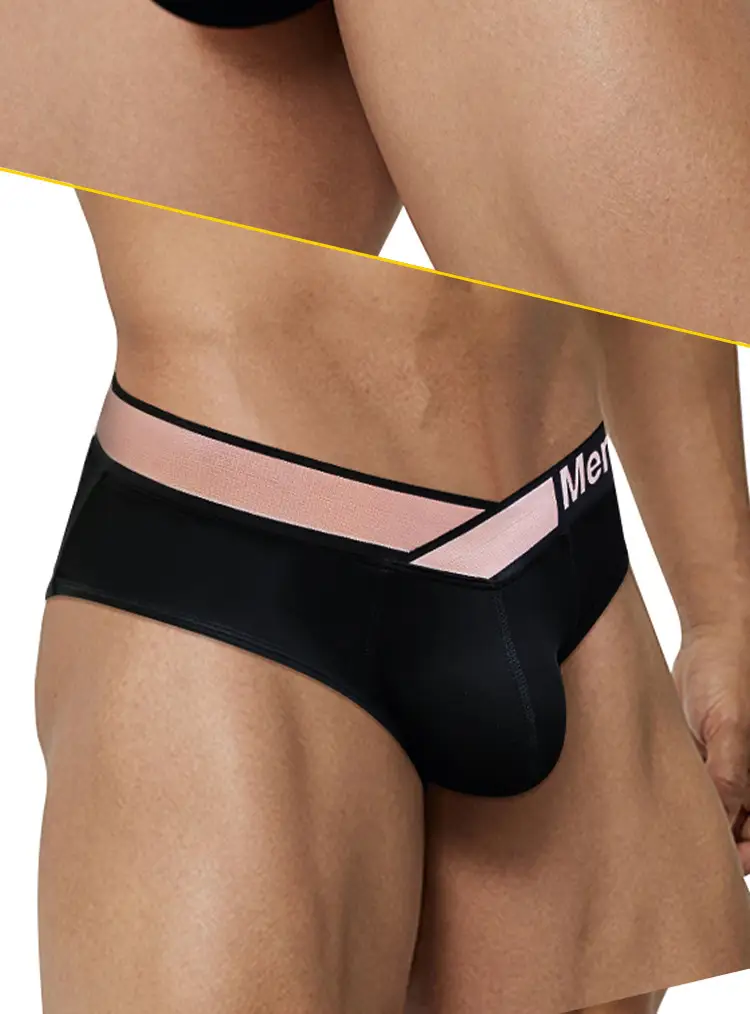 Men's Pink V-Belt Low Waist Underwear — feature 31