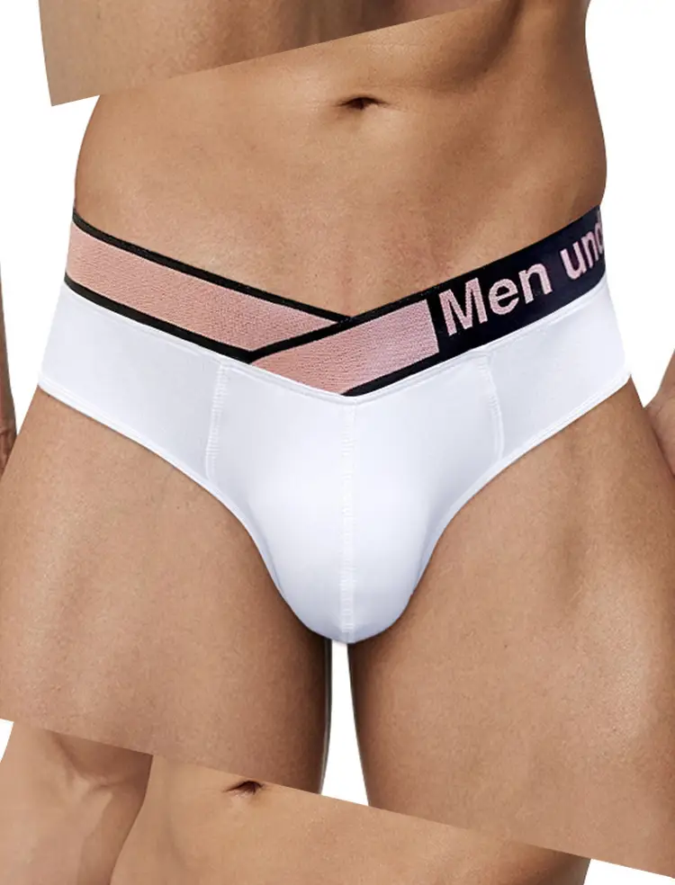 Men's Pink V-Belt Low Waist Underwear — feature 32