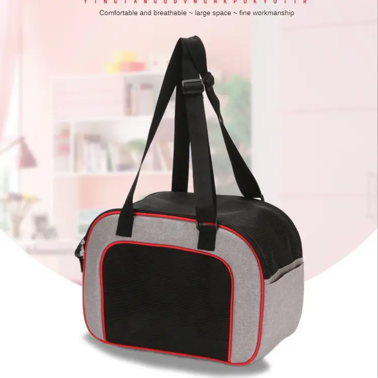 Hot Breathable Mesh Travel Bag Black Grey Green - Image 7