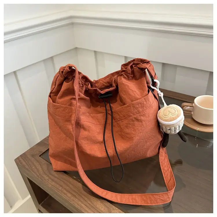 Korean Style Drawstring Shoulder Bag for Women — feature 21