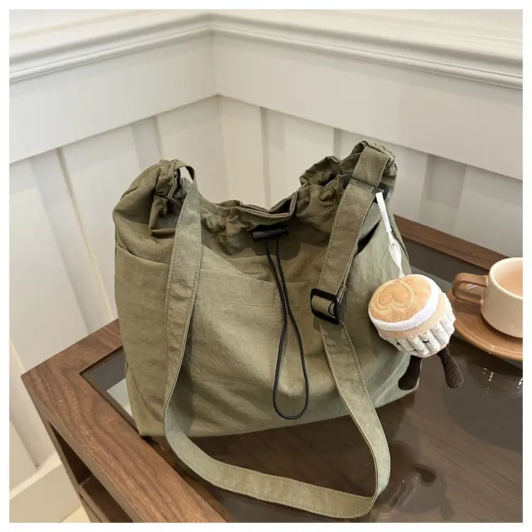 Korean Style Drawstring Shoulder Bag for Women — feature 23