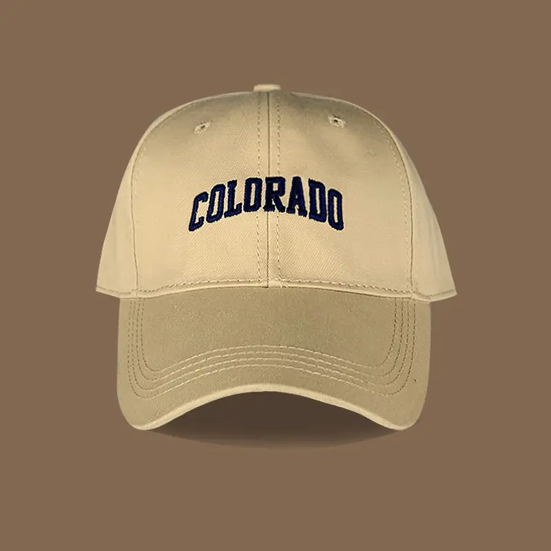 Men's Wide Brim Baseball Cap Navy Blue 2024 — feature 13