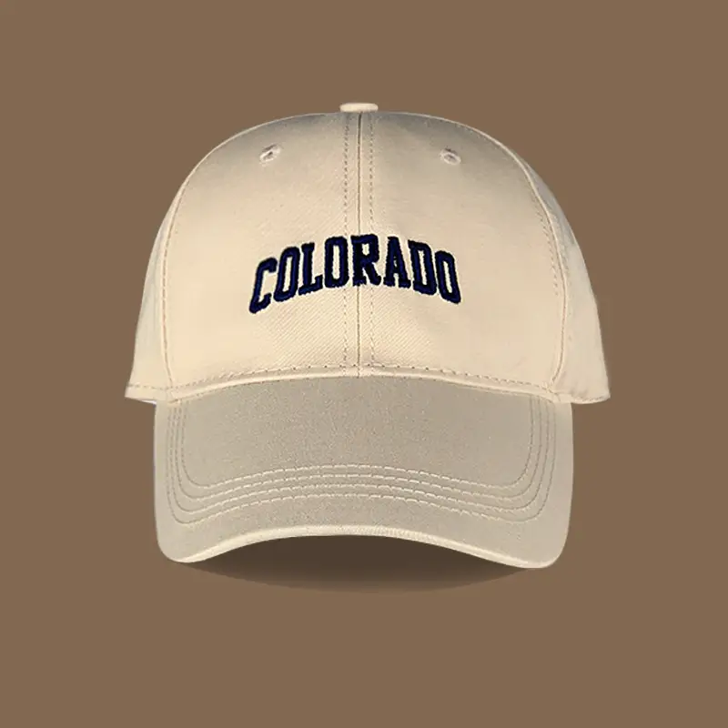 Men's Wide Brim Baseball Cap Navy Blue 2024 — feature 15