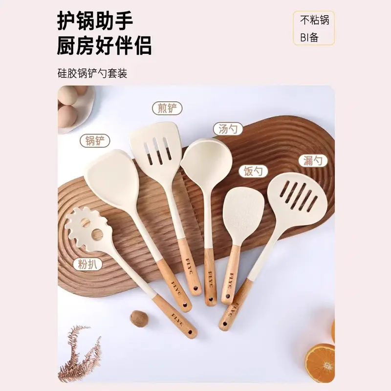 High-grade Silicone Soup Spoon with Oil Filter - Image 6
