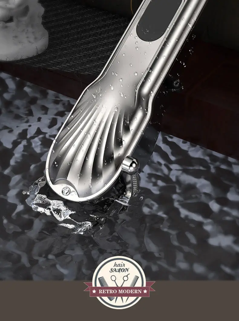 Silent Electric Hair Clipper with Self-Cutting Blade — feature 19