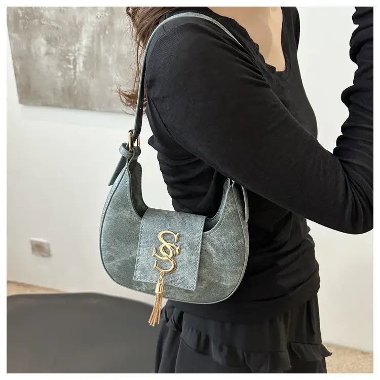Vintage Niche Shoulder Bag Women 2024 Spring Summer - Image 9