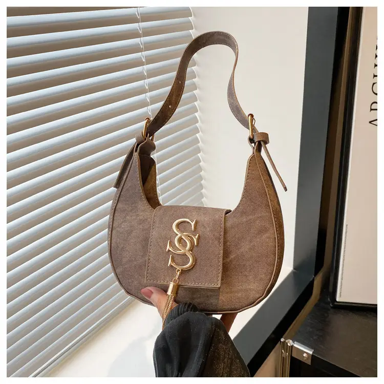 Vintage Niche Shoulder Bag Women 2024 Spring Summer - Image 3