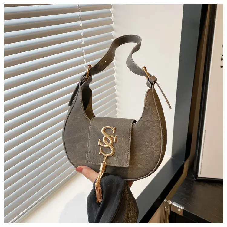 Vintage Niche Shoulder Bag Women 2024 Spring Summer - Image 5