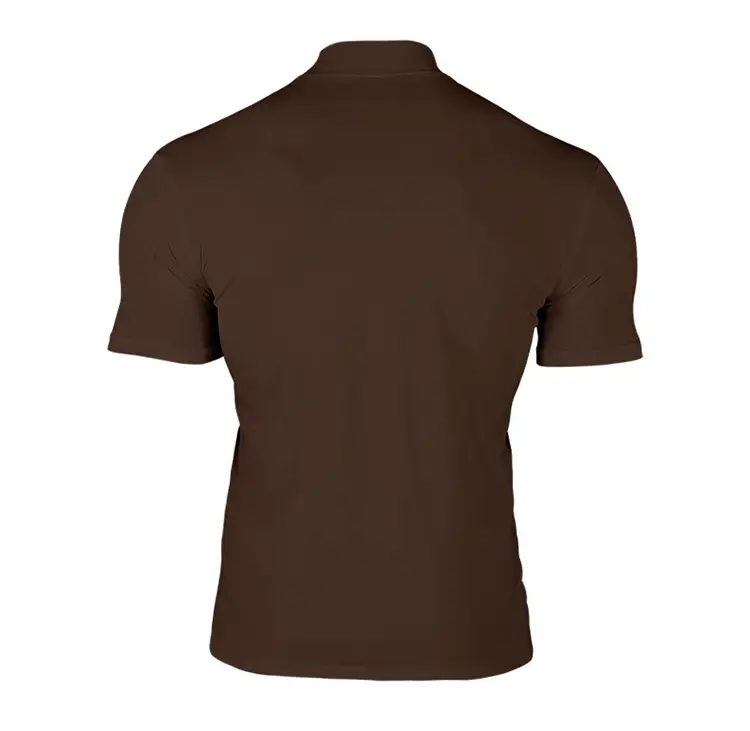 Men's Black Tight High Collar T-Shirt Short Sleeve 2025 — feature 16