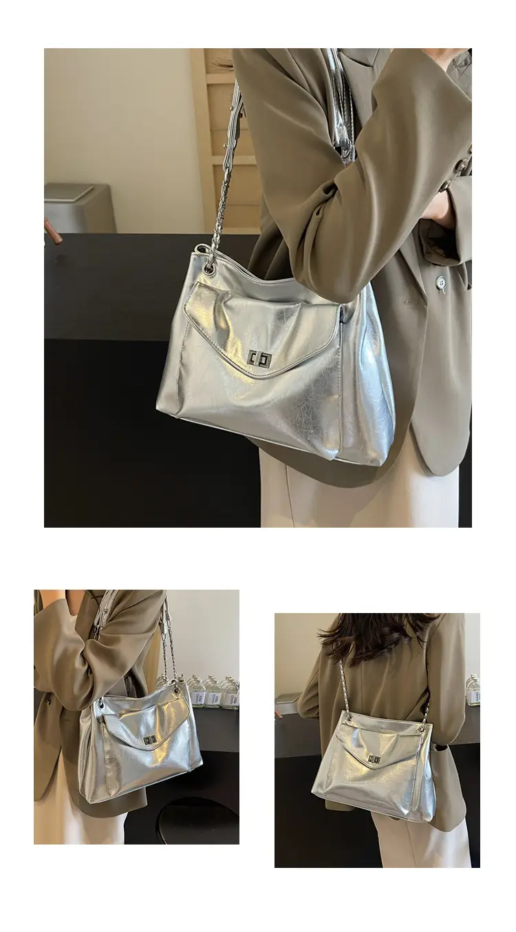 Silver Chain Messenger Bag for Women 2024 — feature 10