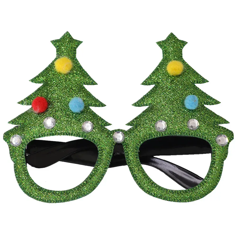 2024 Cross Border Christmas Glasses Tree Snowman Photo Props — feature 29