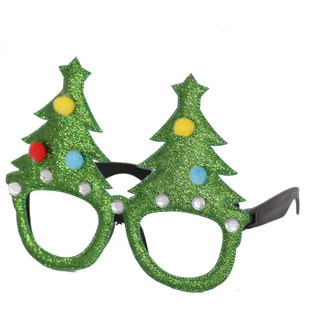 2024 Cross Border Christmas Glasses Tree Snowman Photo Props — feature 30