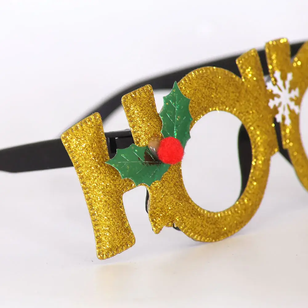 2024 Cross Border Christmas Glasses Tree Snowman Photo Props — feature 46