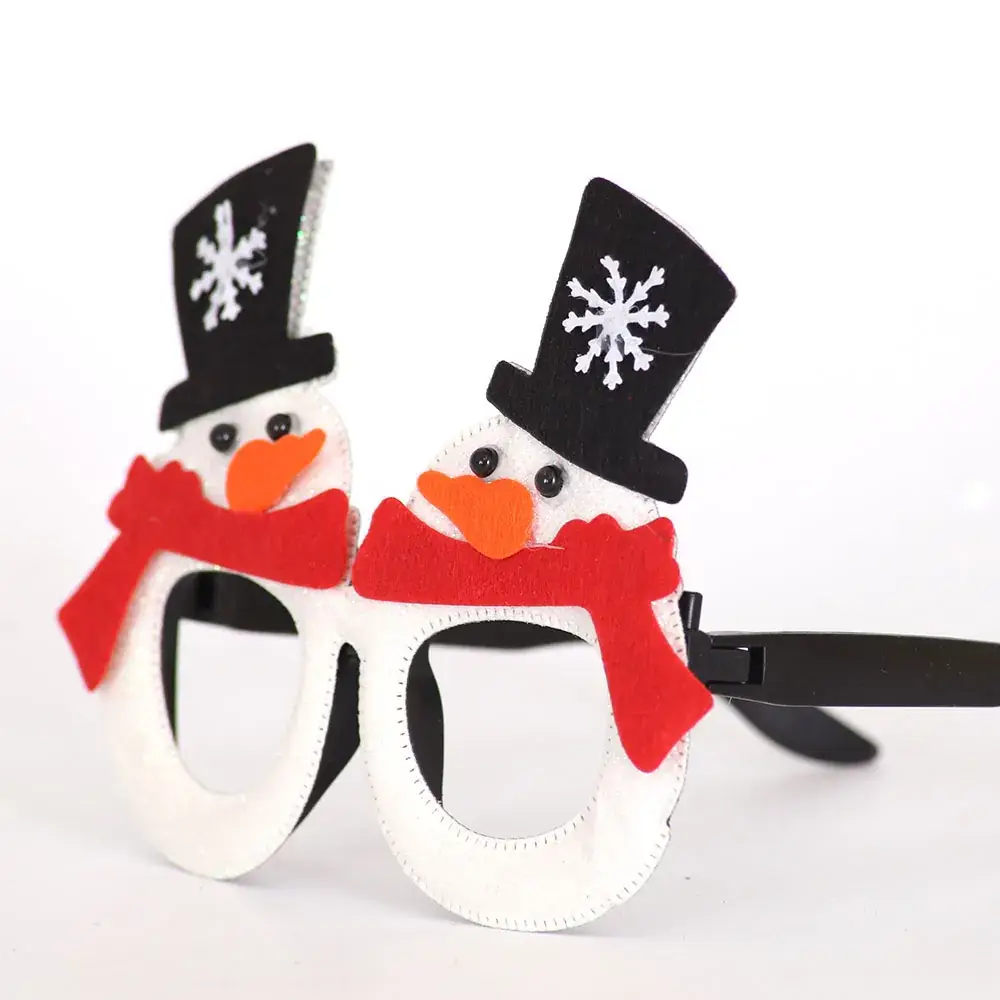 2024 Cross Border Christmas Glasses Tree Snowman Photo Props — feature 48