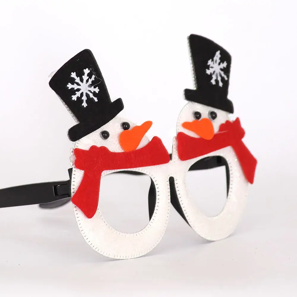 2024 Cross Border Christmas Glasses Tree Snowman Photo Props — feature 49