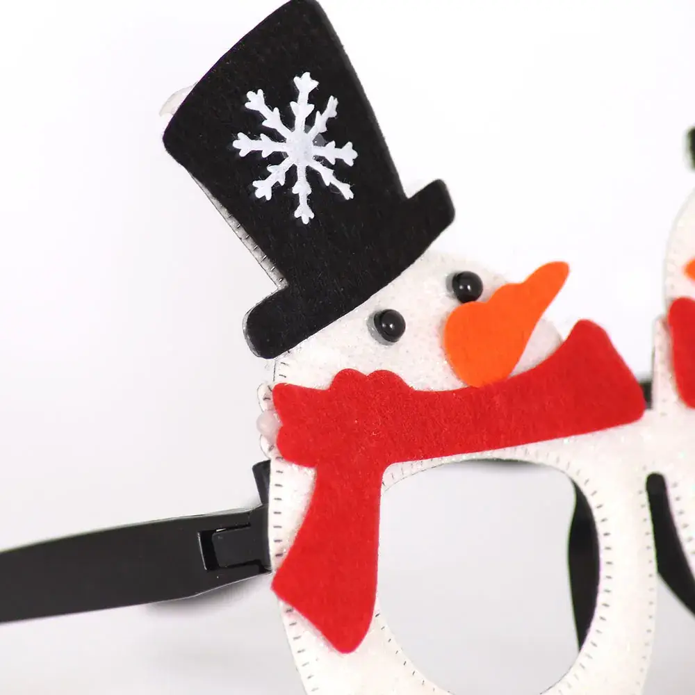 2024 Cross Border Christmas Glasses Tree Snowman Photo Props — feature 50