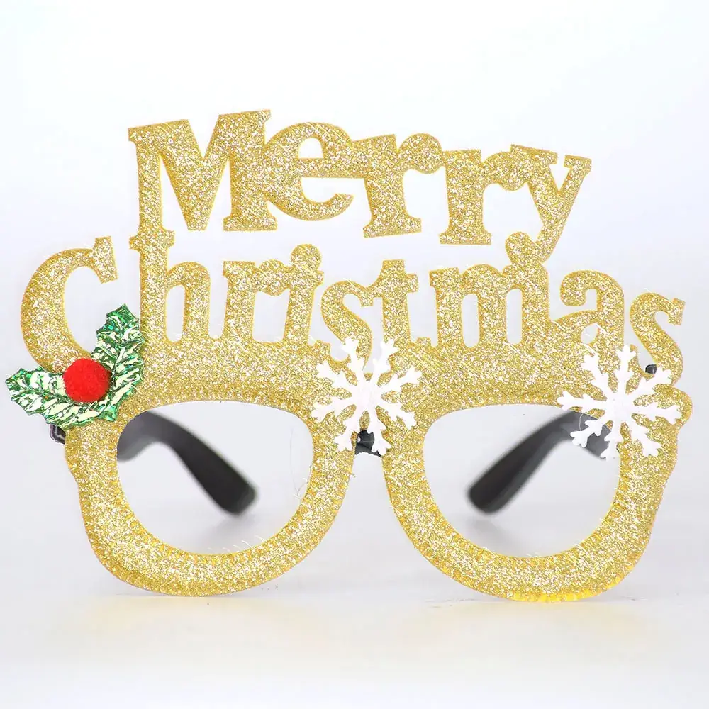 2024 Cross Border Christmas Glasses Tree Snowman Photo Props — feature 56