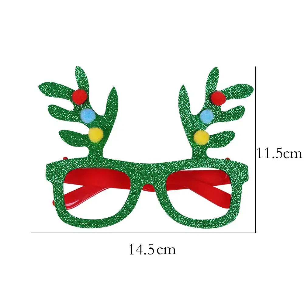 2024 Cross Border Christmas Glasses Tree Snowman Photo Props — feature 7