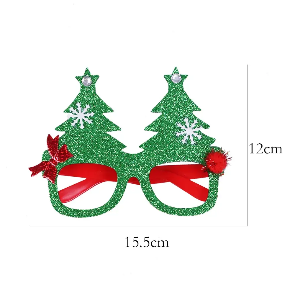 2024 Cross Border Christmas Glasses Tree Snowman Photo Props — feature 8