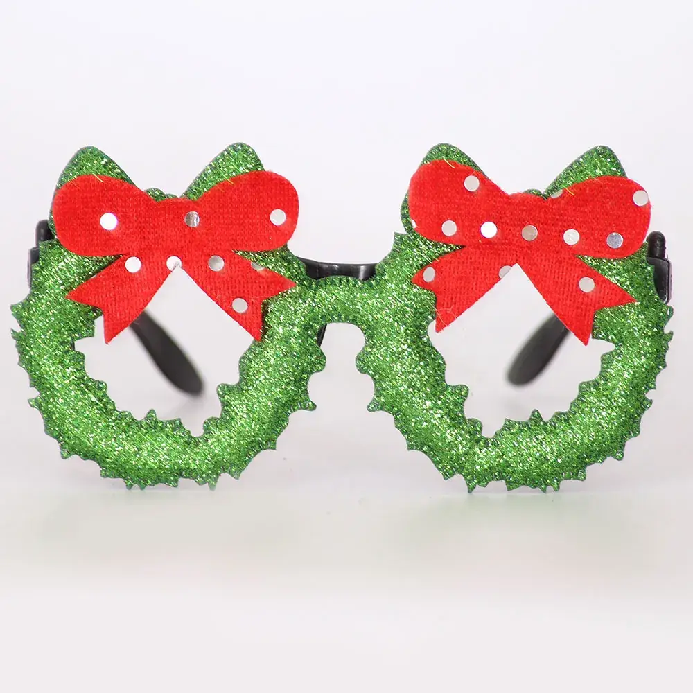 2024 Cross Border Christmas Glasses Tree Snowman Photo Props - Image 14