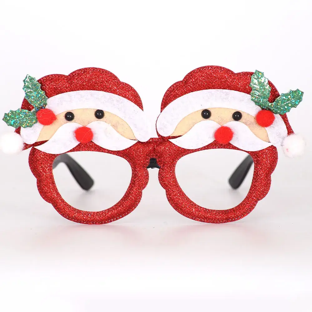 2024 Cross Border Christmas Glasses Tree Snowman Photo Props - Image 15