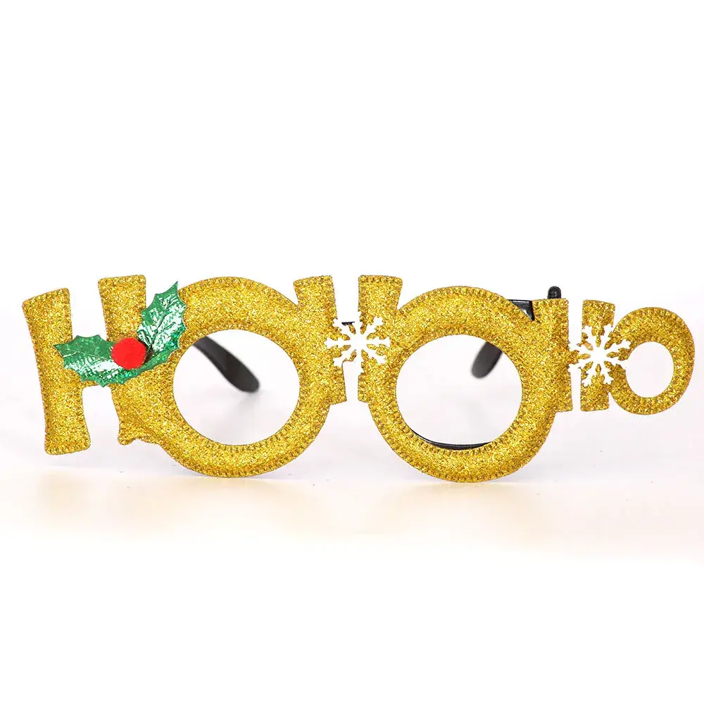2024 Cross Border Christmas Glasses Tree Snowman Photo Props - Image 16