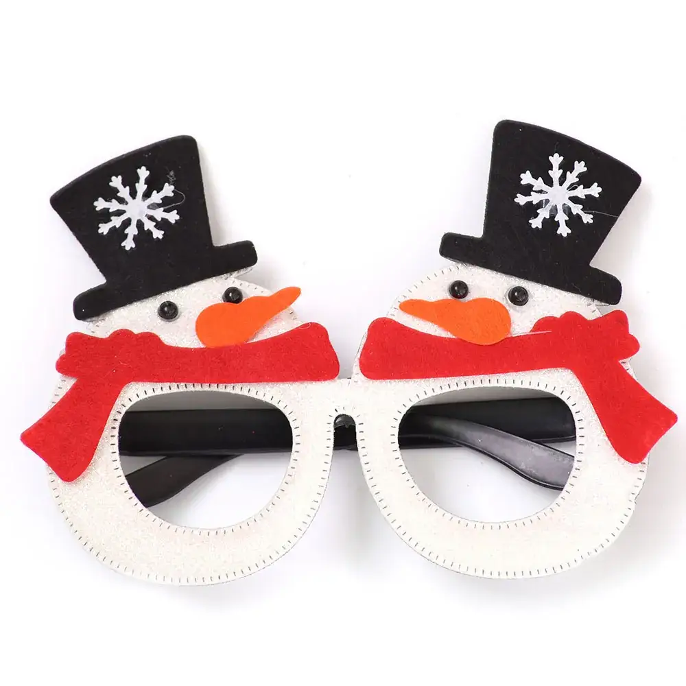 2024 Cross Border Christmas Glasses Tree Snowman Photo Props - Image 17
