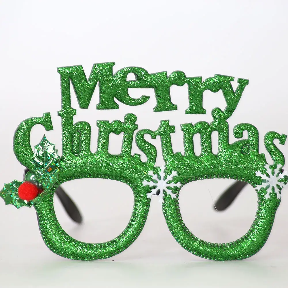 2024 Cross Border Christmas Glasses Tree Snowman Photo Props - Image 18
