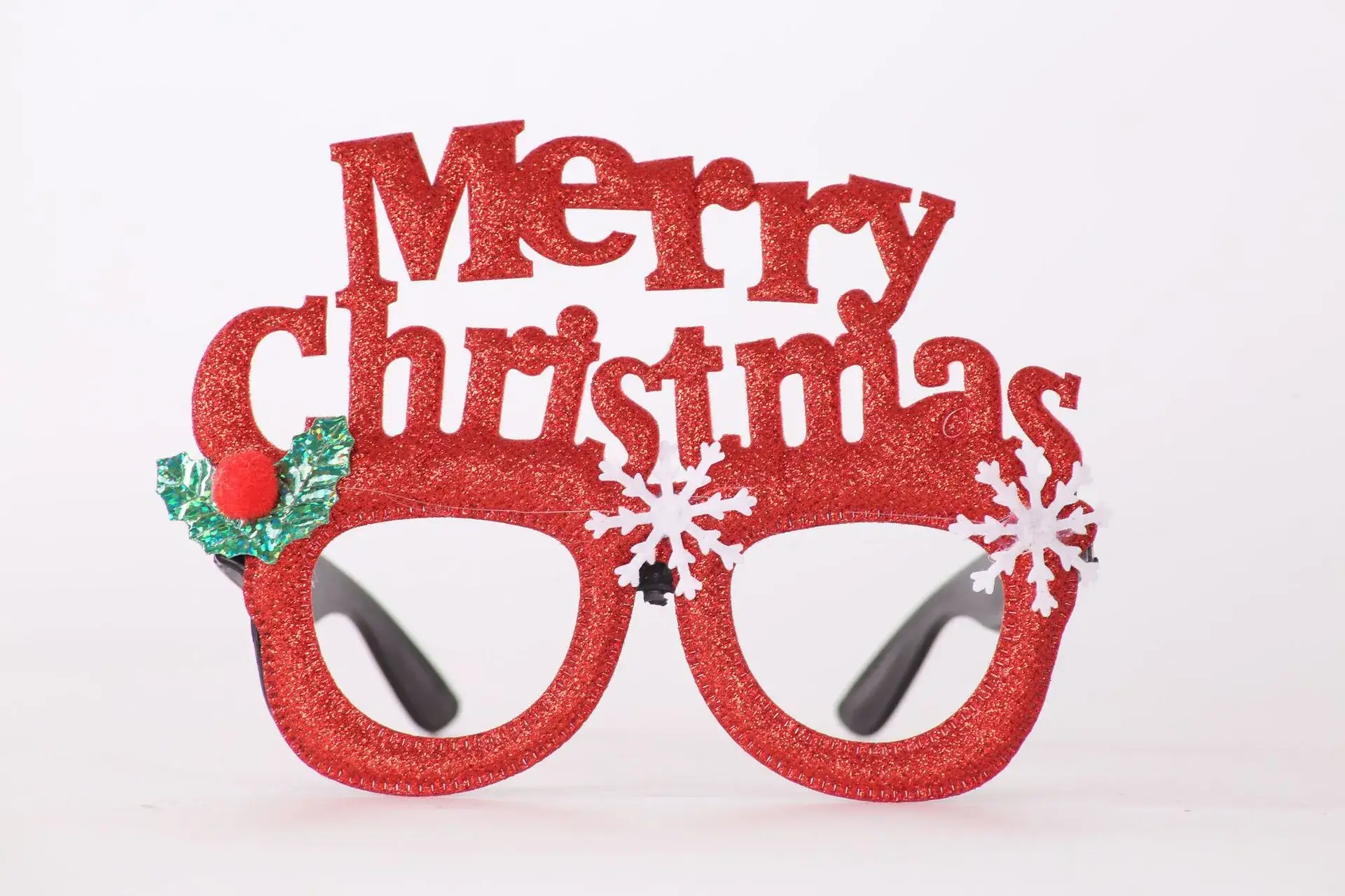 2024 Cross Border Christmas Glasses Tree Snowman Photo Props - Image 19